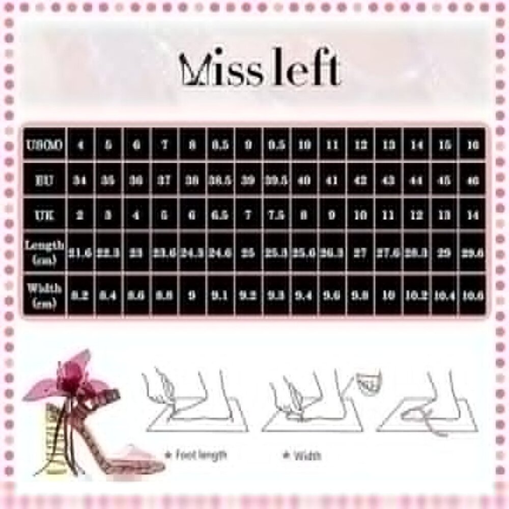 Miss Left Black Pointed Toe Slingback Pumps Bowknots Slip On Backstrap Sandals - Picture 8 of 8
